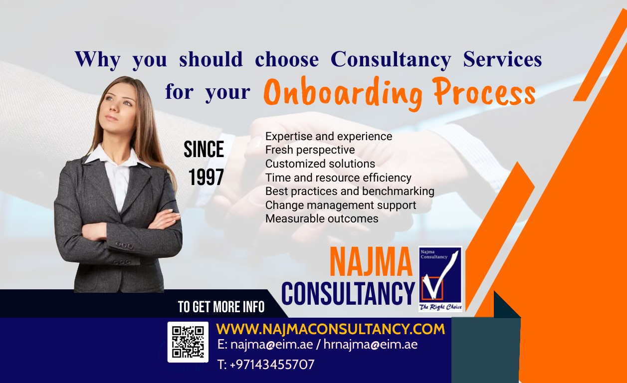 Why you should choose Najma Consultancy Services for your Onboarding Process