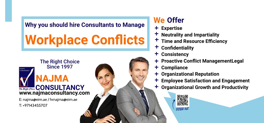 Why organizations should hire Consultants to Manage the Workplace Conflicts